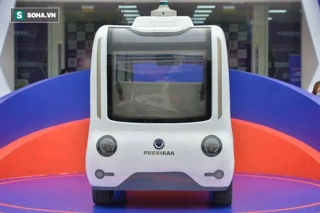  Cận cảnh xe tự l&aacute;i Made in Viet Nam đầu ti&ecirc;n, với con mắt kỳ lạ tr&ecirc;n n&oacute;c  - Ảnh 2.