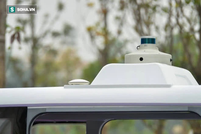  Cận cảnh xe tự l&aacute;i Made in Viet Nam đầu ti&ecirc;n, với con mắt kỳ lạ tr&ecirc;n n&oacute;c  - Ảnh 4.