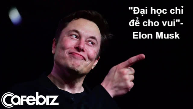  Elon Musk: Đại học cơ bản chỉ để cho vui chứ kh&ocirc;ng phải để học  - Ảnh 2.