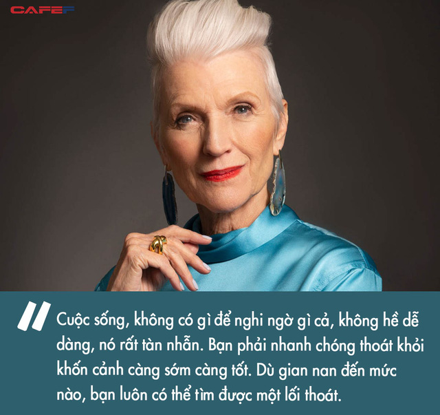 Người mẹ siêu phàm của Elon Musk: Tay trắng sau khi ly hôn chồng vũ phu vẫn nuôi con thành tỷ phú, 72 tuổi phá đảo giới thời trang bằng phong cách sành điệu - Ảnh 4. Người mẹ siêu phàm của Elon Musk: Tay trắng sau khi ly hôn chồng vũ phu vẫn nuôi con thành tỷ phú, 72 tuổi phá đảo giới thời trang bằng phong cách sành điệu - Ảnh 4.