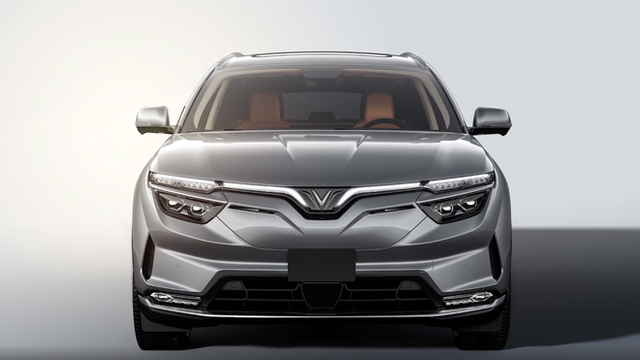  Lộ diện VinFast VF e35: Cỡ ngang Mercedes GLC, đặt cọc từ th&aacute;ng 9, b&aacute;n cả trong nước v&agrave; Mỹ, Canada  - Ảnh 2.