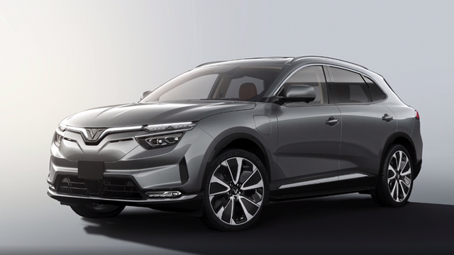  Lộ diện VinFast VF e35: Cỡ ngang Mercedes GLC, đặt cọc từ th&aacute;ng 9, b&aacute;n cả trong nước v&agrave; Mỹ, Canada  - Ảnh 3.