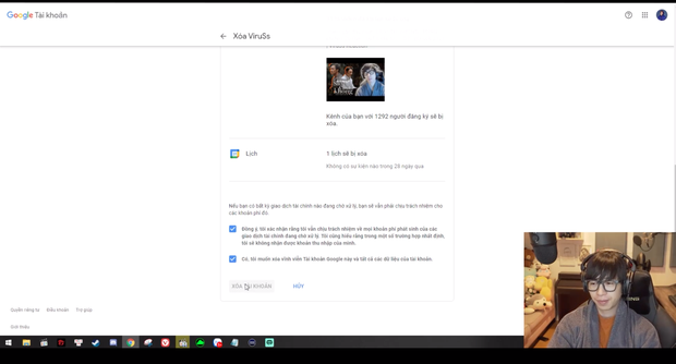 Sáng 1/4, ViruSs bất ngờ thông báo xoá kênh YouTube 4 triệu subscribers - Ảnh 3. Sáng 1/4, ViruSs bất ngờ thông báo xoá kênh YouTube 4 triệu subscribers - Ảnh 3.