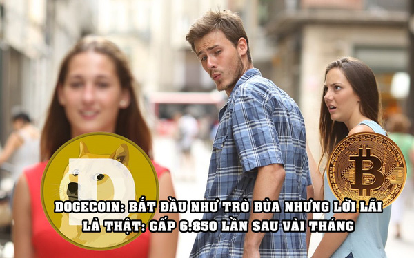 L&agrave;m gi&agrave;u kh&ocirc;ng kh&oacute;: Lời gấp 6.580 lần khi mua 1.000 USD Dogecoin v&agrave;o đầu năm nay - Ảnh 1.