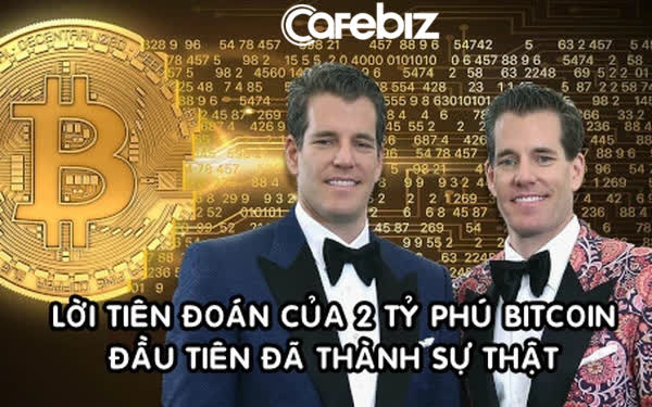 2 tỷ ph&uacute; Bitcoin đầu ti&ecirc;n tr&ecirc;n thế giới: Từng thắng kiện Mark Zuckerberg 65 triệu USD, dự đo&aacute;n Bitcoin sẽ lớn hơn Facebook từ 7 năm trước - Ảnh 1.