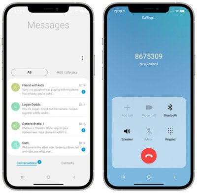 Samsung ra mắt ứng dụng cho ph&eacute;p bạn trải nghiệm giao diện của smartphone Galaxy ngay tr&ecirc;n iPhone - Ảnh 3.