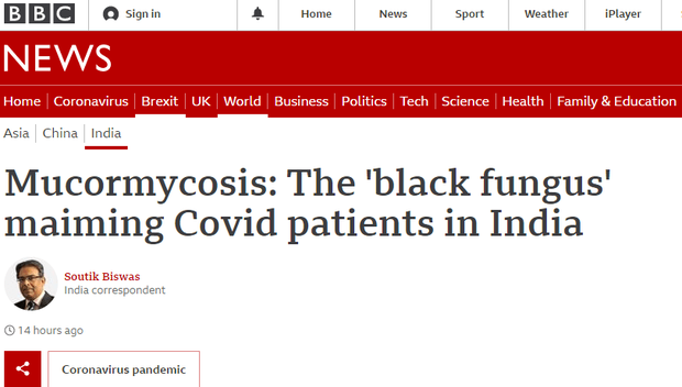 M&ugrave; l&ograve;a v&agrave; thậm ch&iacute; tử vong sau khi phục hồi, biến thể mới của Covid-19 ở Ấn Độ đ&aacute;ng sợ đến mức n&agrave;o? - Ảnh 1.