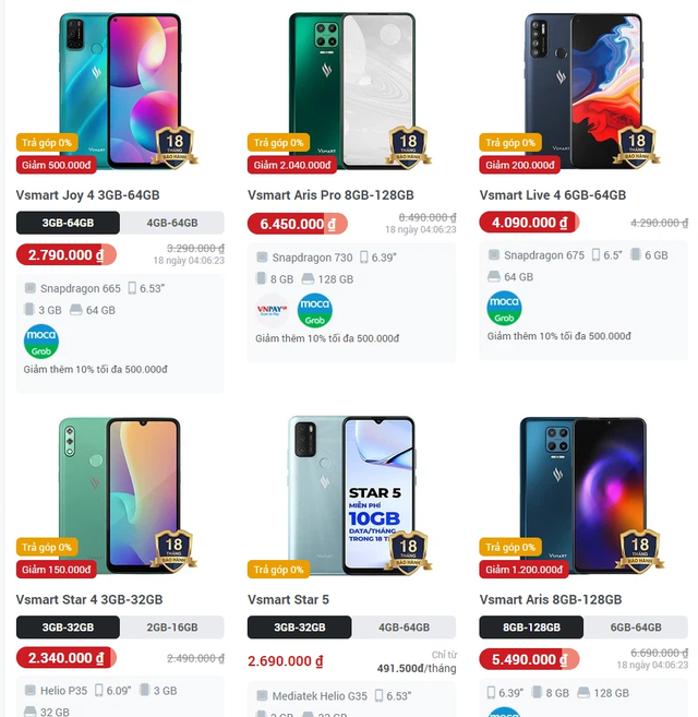 Điện thoại Vsmart đồng loạt giảm giá, cao nhất lên tới 2 triệu đồng - Ảnh 2. Điện thoại Vsmart đồng loạt giảm giá, cao nhất lên tới 2 triệu đồng - Ảnh 2.