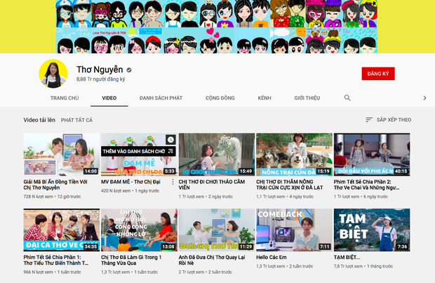 Cộng đồng mạng thật lạ: H&ocirc; h&agrave;o, l&ecirc;n &aacute;n, đ&ograve;i anti c&aacute;c kiểu m&agrave; sao k&ecirc;nh YouTube Thơ Nguyễn vẫn tăng subscriber ch&oacute;ng mặt, sắp đạt n&uacute;t Kim cương lu&ocirc;n rồi? - Ảnh 5.