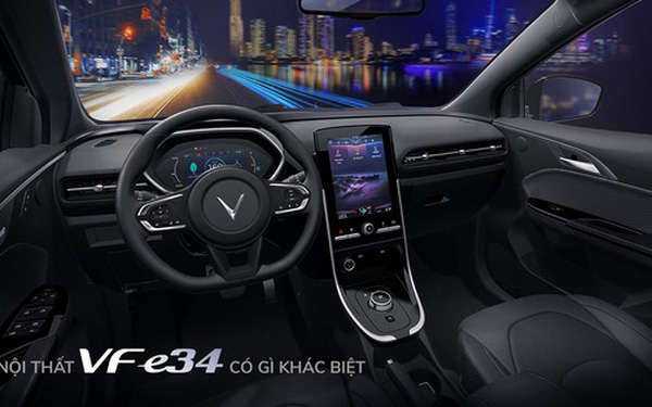 Cận cảnh nội thất trong ô tô điện VinFast VF e34 và hệ thống điều hòa lọc cả bụi mịn - Ảnh 1. Cận cảnh nội thất trong ô tô điện VinFast VF e34 và hệ thống điều hòa lọc cả bụi mịn - Ảnh 1.