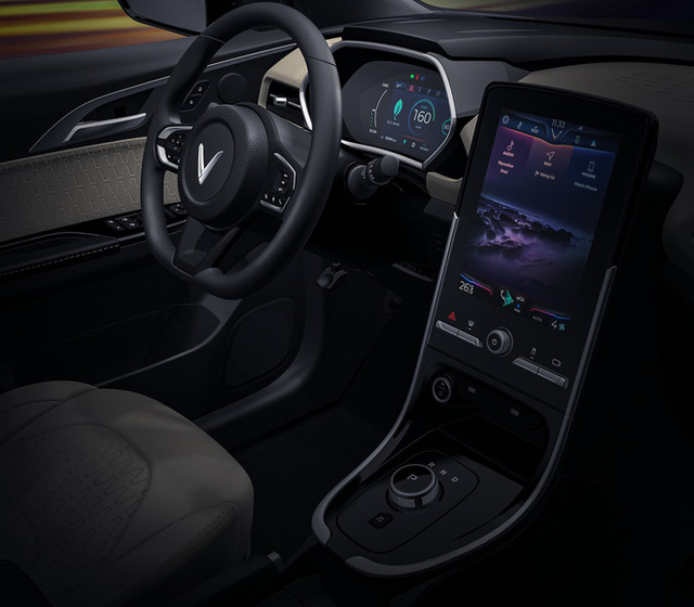 Cận cảnh nội thất trong ô tô điện VinFast VF e34 và hệ thống điều hòa lọc cả bụi mịn - Ảnh 5. Cận cảnh nội thất trong ô tô điện VinFast VF e34 và hệ thống điều hòa lọc cả bụi mịn - Ảnh 5.
