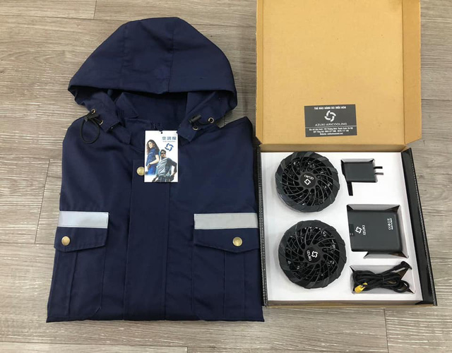 Bỏ tiền triệu mua &aacute;o chống nắng gắn điều h&ograve;a hạ nhiệt ng&agrave;y n&oacute;ng, đắt c&oacute; xắt ra miếng?  - Ảnh 1.