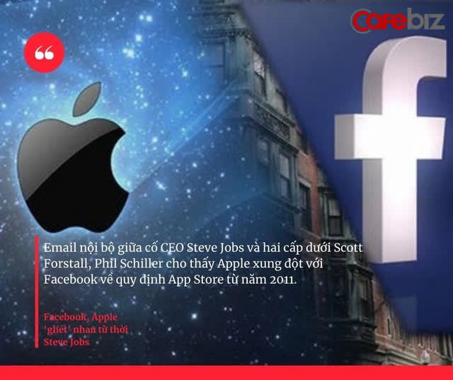 Chiếc email viết nhầm &lsquo;Facebook&rsquo; th&agrave;nh &lsquo;Fecebook&rsquo; của Steves Jobs v&agrave; cuộc chiến thập kỷ giữa Apple v&agrave; Facebook, căng thẳng tới mức Mark Zuckerberg &aacute;m chỉ Tim Cook l&agrave; &lsquo;nực cười&rsquo; - Ảnh 2.