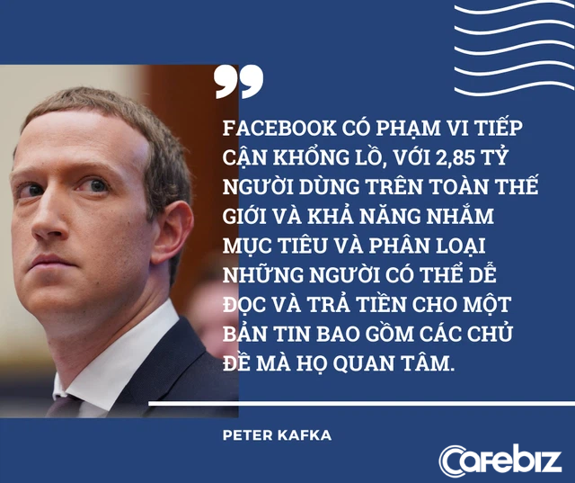 Mark Zuckerberg c&oacute; động th&aacute;i khiến c&aacute;c tờ b&aacute;o hoang mang: Tuyển h&agrave;ng loạt t&aacute;c giả viết cho trang tin ri&ecirc;ng, quảng b&aacute; c&ocirc;ng khai tới 2,85 tỷ người d&ugrave;ng Facebook - Ảnh 2.