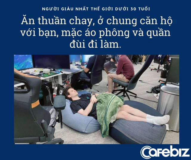 Tỷ phú giàu nhất thế giới dưới 30 tuổi: Tốt nghiệp Học viện MIT, ăn thuần chay, ở chung căn hộ với bạn dù là chủ sàn giao dịch tiền số tỷ đô ở tuổi 29 - Ảnh 2. Tỷ phú giàu nhất thế giới dưới 30 tuổi: Tốt nghiệp Học viện MIT, ăn thuần chay, ở chung căn hộ với bạn dù là chủ sàn giao dịch tiền số tỷ đô ở tuổi 29 - Ảnh 2.