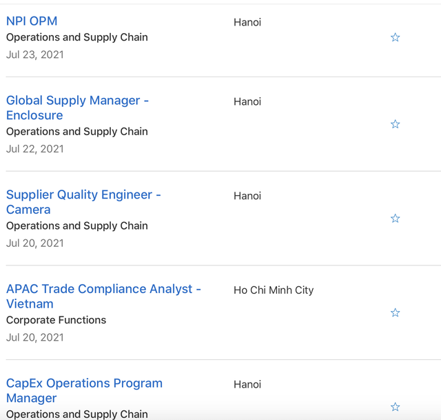 Tuyển dụng h&agrave;ng loạt vị tr&iacute; quản l&yacute; tại Việt Nam, Apple toan t&iacute;nh điều g&igrave;? - Ảnh 2.
