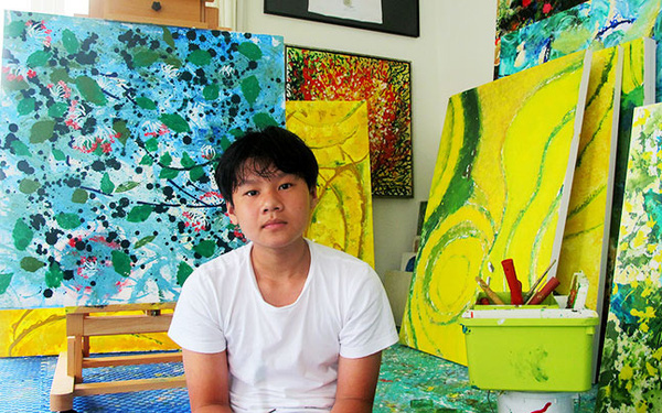 Đấu giá thành công bức tranh NFT đầu tiên trên sàn giao dịch Binance, hoạ sĩ Việt Nam 14 tuổi kiếm nửa tỷ đồng - Ảnh 1. Đấu giá thành công bức tranh NFT đầu tiên trên sàn giao dịch Binance, hoạ sĩ Việt Nam 14 tuổi kiếm nửa tỷ đồng - Ảnh 1.