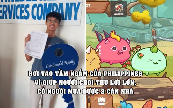 Người chơi Axie Infinity sắp bị Philippines đ&aacute;nh thuế v&igrave; thu l&atilde;i lớn, c&oacute; người mới 22 tuổi đ&atilde; mua c&ugrave;ng l&uacute;c 2 căn nh&agrave; - Ảnh 1.