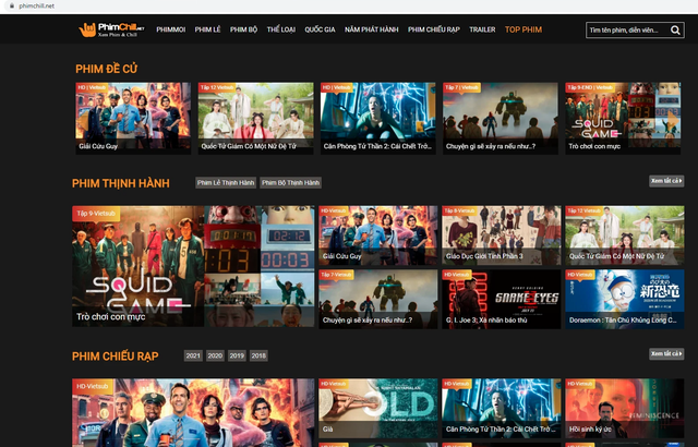 Bay m&agrave;u hơn 1 th&aacute;ng, Vua l&igrave; đ&ograve;n Phimmoi lại quay trở lại với giao diện mới?  - Ảnh 1.