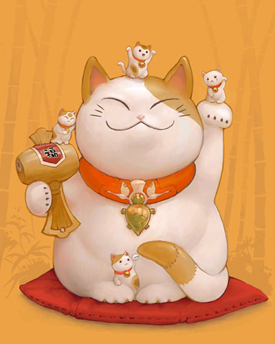 Maneki-Neko l&agrave; g&igrave;? H&atilde;y kh&aacute;m ph&aacute; nguồn gốc hấp dẫn của ch&uacute; m&egrave;o may mắn đến từ Nhật Bản - Ảnh 1.