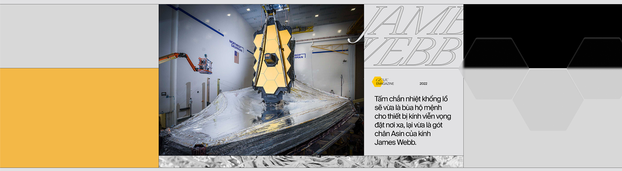 K&iacute;nh viễn vọng Kh&ocirc;ng gian James Webb - cỗ m&aacute;y thời gian đưa nh&acirc;n loại về buổi b&igrave;nh minh của Vũ trụ - Ảnh 3.
