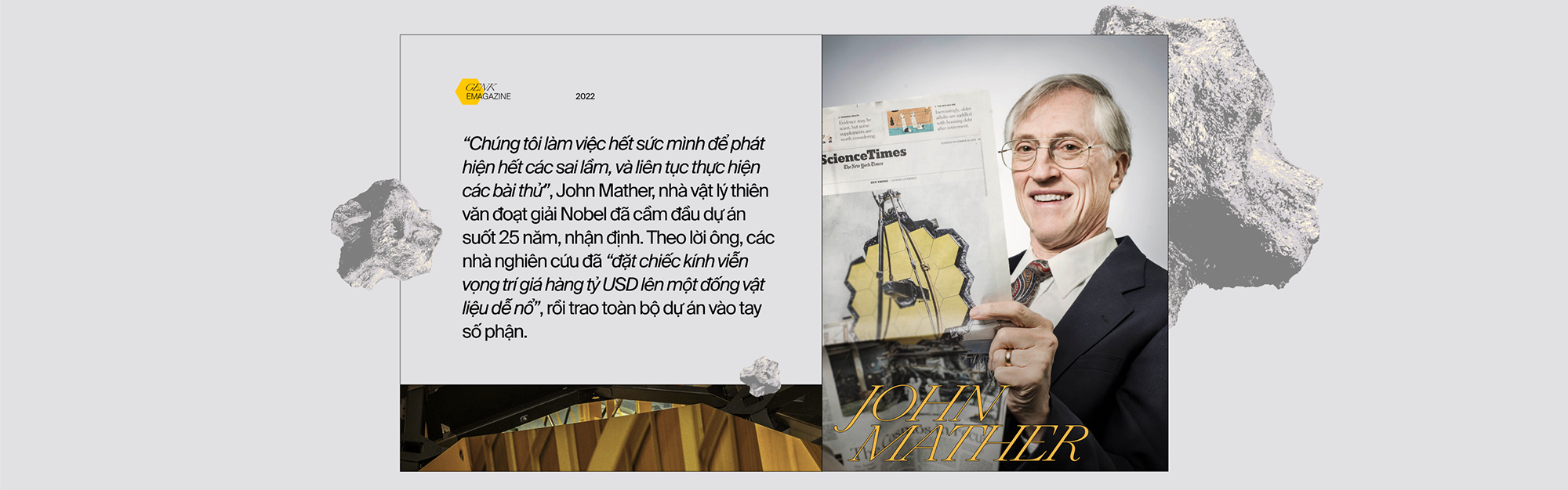 K&iacute;nh viễn vọng Kh&ocirc;ng gian James Webb - cỗ m&aacute;y thời gian đưa nh&acirc;n loại về buổi b&igrave;nh minh của Vũ trụ - Ảnh 4.