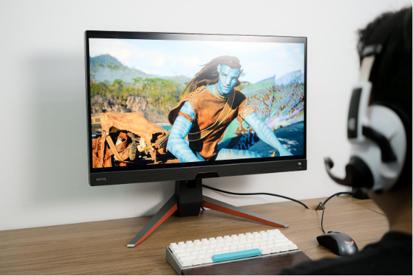 Trải nghiệm màn hình gaming BenQ MOBIUZ EX2710Q: Tấm nền 2K 165Hz mượt mà, loa treVolo 2.1 kênh, cực hợp game nhập vai, bóng đá - Ảnh 8. Trải nghiệm màn hình gaming BenQ MOBIUZ EX2710Q: Tấm nền 2K 165Hz mượt mà, loa treVolo 2.1 kênh, cực hợp game nhập vai, bóng đá - Ảnh 8.