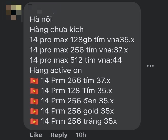 Giới đầu cơ thu gom iPhone 14 Pro Max màu Tím khiến giá máy tăng mạnh - Ảnh 3. Giới đầu cơ thu gom iPhone 14 Pro Max màu Tím khiến giá máy tăng mạnh - Ảnh 3.