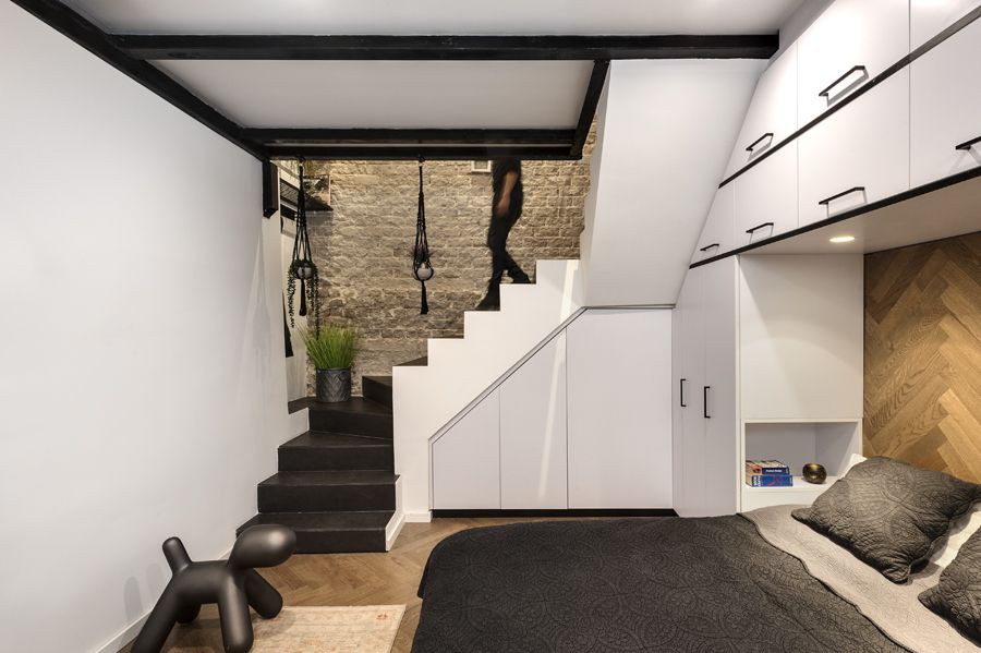 Căn hộ 36m² có thiết kế chìm dưới đất với bố cục thông minh - Ảnh 3. Căn hộ 36m² có thiết kế chìm dưới đất với bố cục thông minh - Ảnh 3.