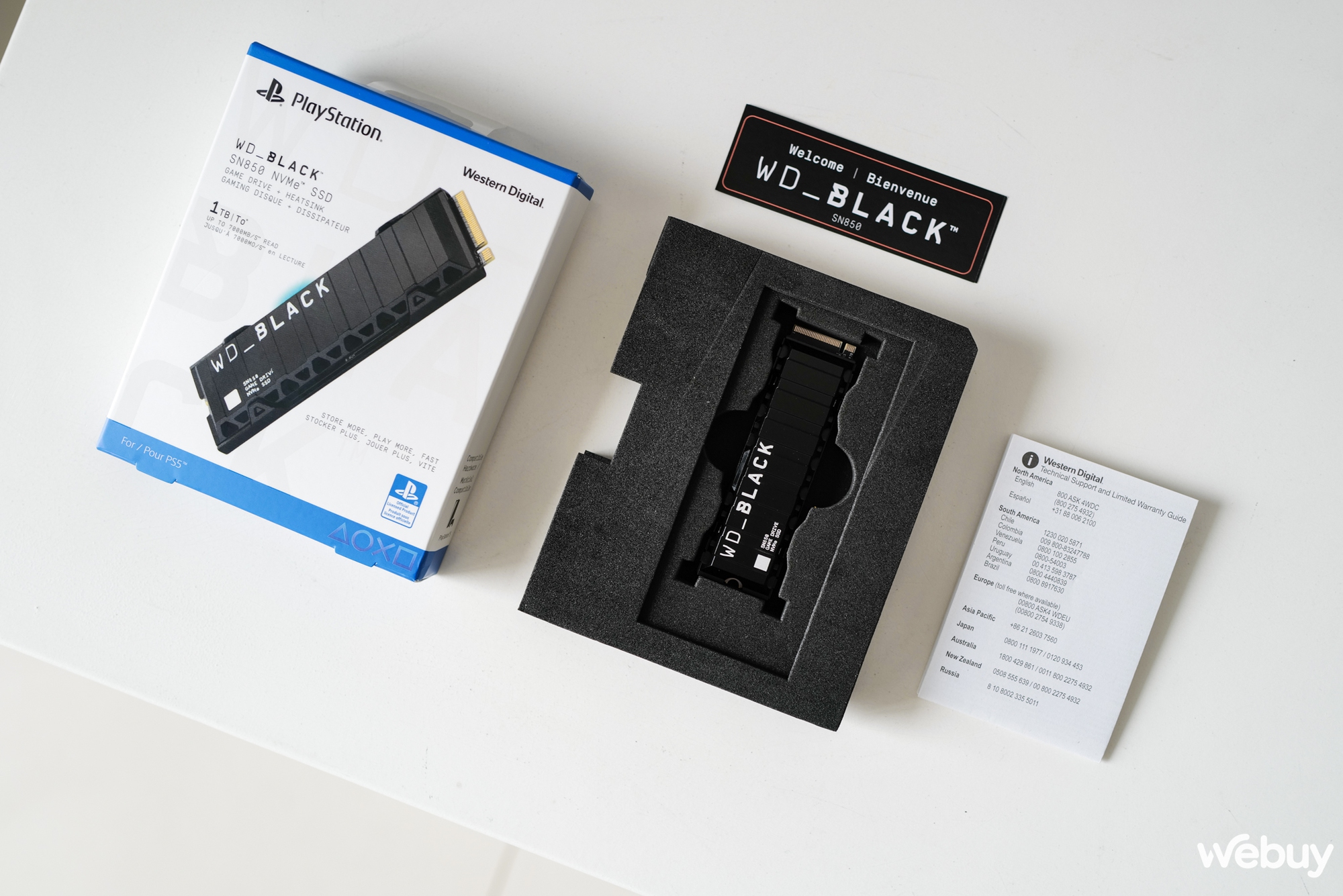 Đánh giá nhanh ổ cứng SSD NVMe WD_BLACK SN850 dành cho PS5: Vẫn thuộc hàng đầu bảng nhưng được dán thêm logo PlayStation trên hộp - Ảnh 4. Đánh giá nhanh ổ cứng SSD NVMe WD_BLACK SN850 dành cho PS5: Vẫn thuộc hàng đầu bảng nhưng được dán thêm logo PlayStation trên hộp - Ảnh 4.