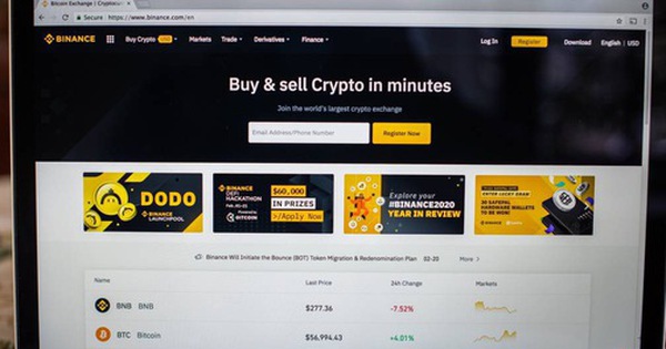 Tiền mã hóa lại rúng động khi Binance bị đánh cắp khoảng 100 triệu USD - Ảnh 1. Tiền mã hóa lại rúng động khi Binance bị đánh cắp khoảng 100 triệu USD - Ảnh 1.