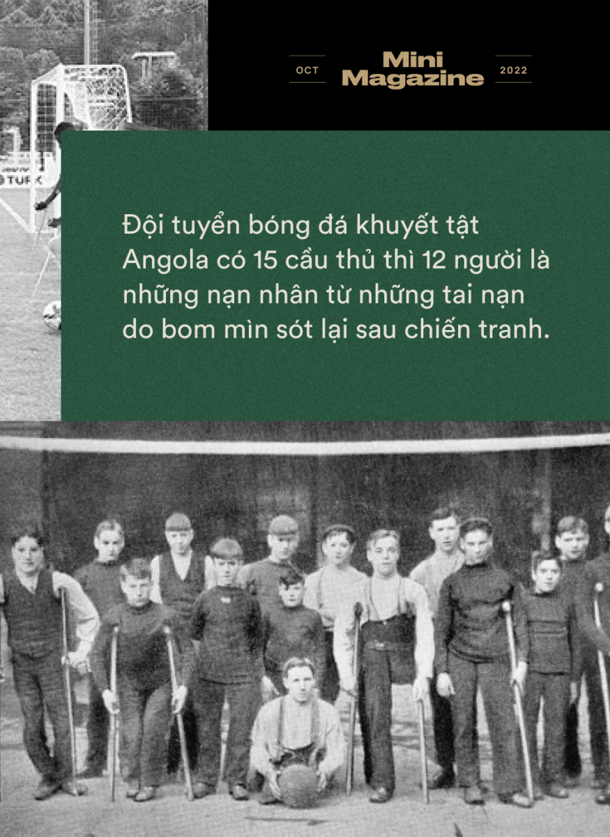 Chuyện của đội b&oacute;ng cụt ch&acirc;n v&ocirc; địch World Cup: Khi thể thao chữa l&agrave;nh vết thương từ bom đạn chiến tranh - Ảnh 2.