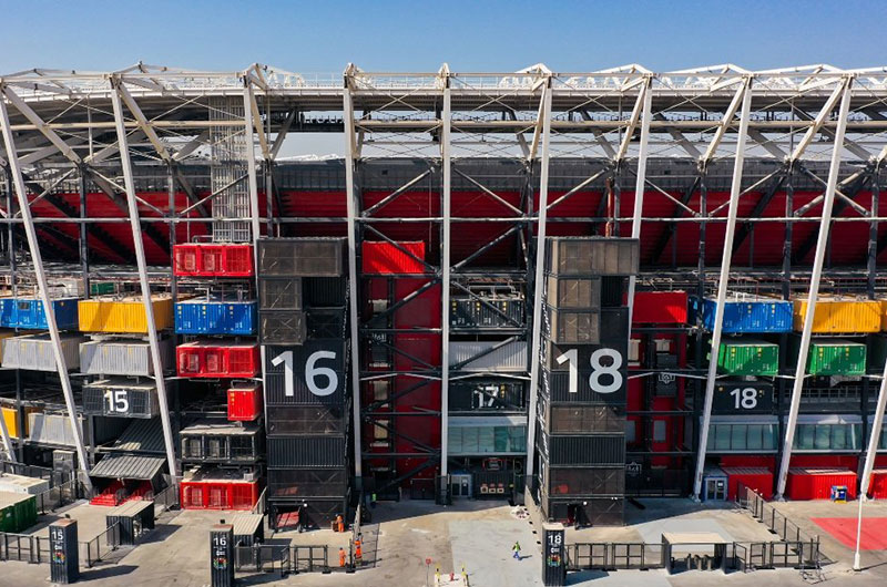 Sân vận động 'độc' nhất World Cup 2022 - Ảnh 2. Sân vận động 'độc' nhất World Cup 2022 - Ảnh 2.