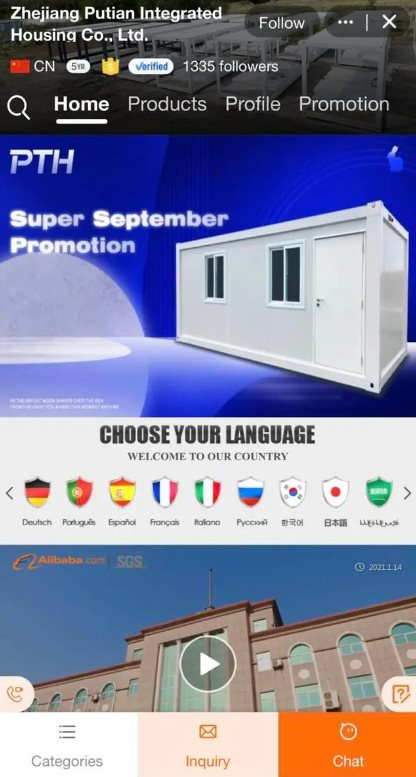 Nhà lắp ghép ‘Made in China’ mang lại sự tiện lợi ở Làng cổ động viên World Cup - Ảnh 1. Nhà lắp ghép ‘Made in China’ mang lại sự tiện lợi ở Làng cổ động viên World Cup - Ảnh 1.