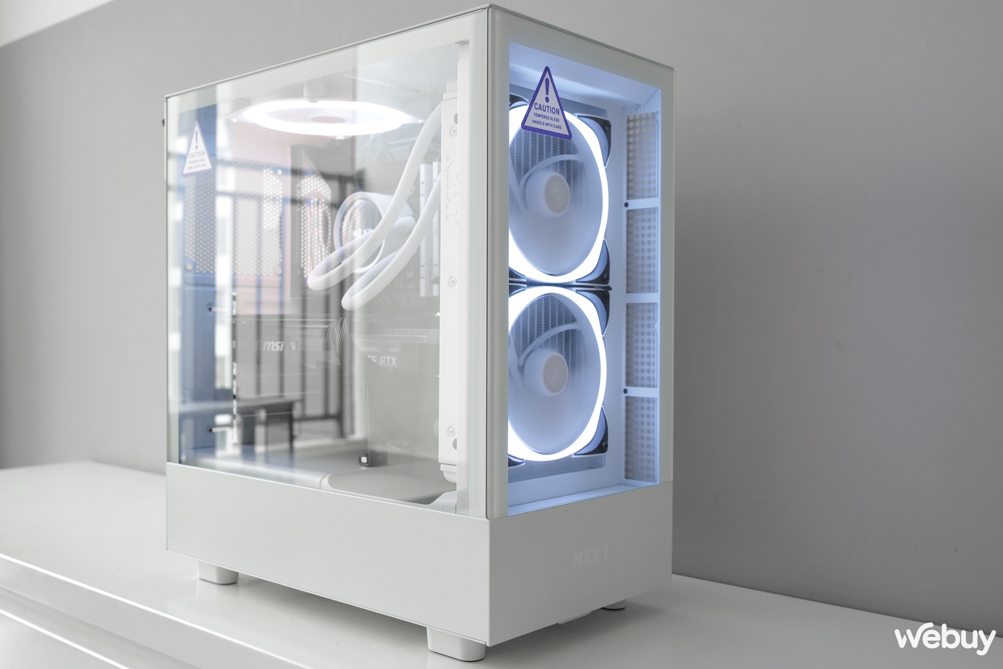 Đánh giá NZXT H5 Elite White: cái giá phải trả cho sắc đẹp là sự nóng bỏng - Ảnh 11. Đánh giá NZXT H5 Elite White: cái giá phải trả cho sắc đẹp là sự nóng bỏng - Ảnh 11.