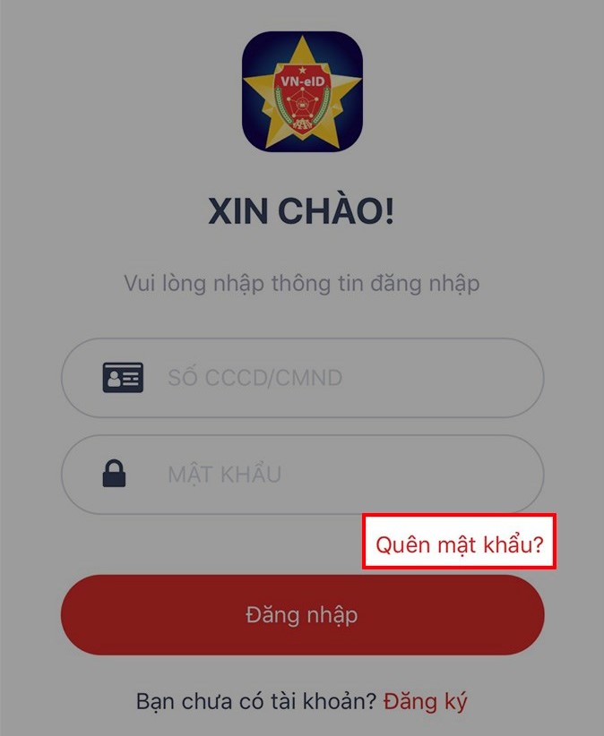 Quên mật khẩu tài khoản định danh điện tử trên VNeID, làm thế nào để lấy lại? - Ảnh 1. Quên mật khẩu tài khoản định danh điện tử trên VNeID, làm thế nào để lấy lại? - Ảnh 1.