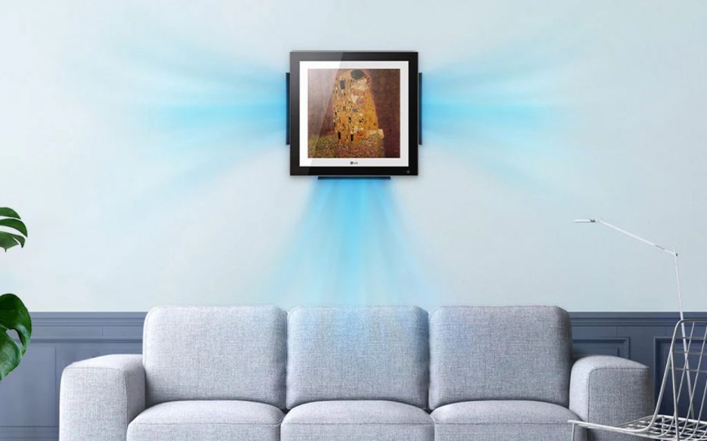 ‘Độc lạ LG’: Điều hòa không khí ngụy trang thành màn hình khung tranh 27 inch để trang trí - Ảnh 2. ‘Độc lạ LG’: Điều hòa không khí ngụy trang thành màn hình khung tranh 27 inch để trang trí - Ảnh 2.