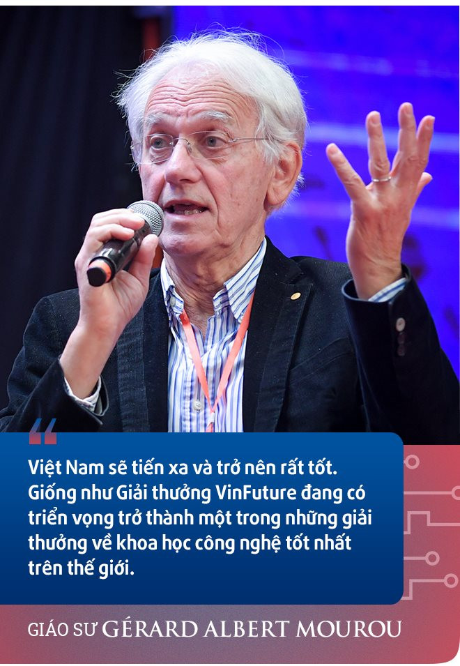 Đến Việt Nam tham dự VinFuture, Giáo sư đoạt giải Nobel Vật lý chia sẻ điều có giá trị hơn việc nhận được 1 tỷ đôla - Ảnh 5. Đến Việt Nam tham dự VinFuture, Giáo sư đoạt giải Nobel Vật lý chia sẻ điều có giá trị hơn việc nhận được 1 tỷ đôla - Ảnh 5.