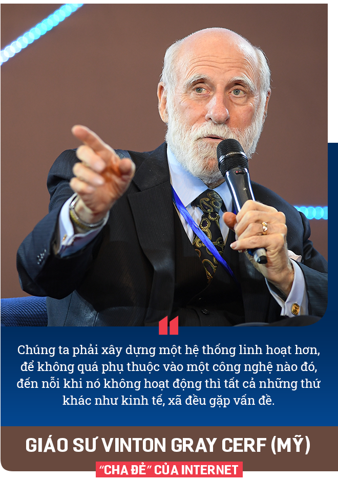 Đến Việt Nam nhận giải VinFuture, ‘cha đẻ’ của Internet tiết lộ bí mật bất ngờ về ‘mẹ đẻ’ của Internet - Ảnh 5. Đến Việt Nam nhận giải VinFuture, ‘cha đẻ’ của Internet tiết lộ bí mật bất ngờ về ‘mẹ đẻ’ của Internet - Ảnh 5.