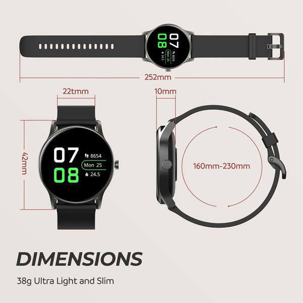 Đồng hồ Soundpeats Watch 2 phiên bản nâng cấp hoàn hảo từ Watch 1 - Ảnh 2. Đồng hồ Soundpeats Watch 2 phiên bản nâng cấp hoàn hảo từ Watch 1 - Ảnh 2.