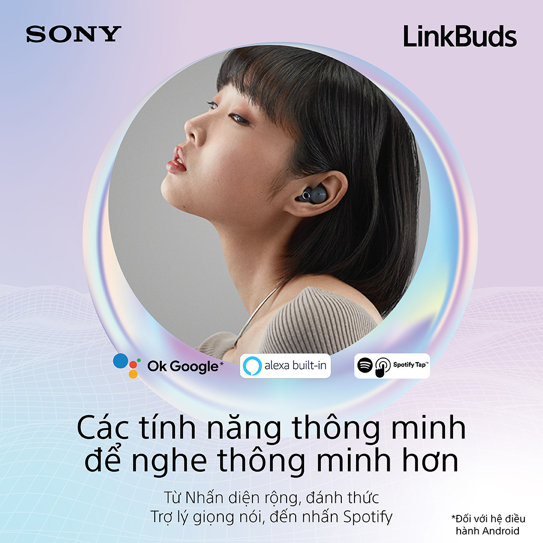 Sony ra mắt tai nghe LinkBuds cho giới trẻ, kết nối giữa âm thanh hằng ngày và thế giới giải trí - Ảnh 2. Sony ra mắt tai nghe LinkBuds cho giới trẻ, kết nối giữa âm thanh hằng ngày và thế giới giải trí - Ảnh 2.