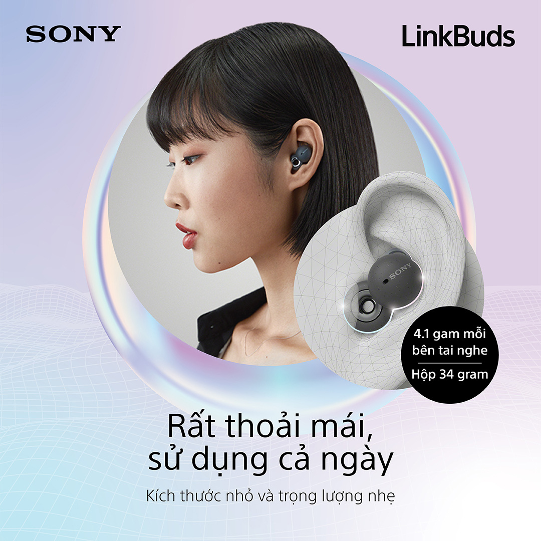 Sony ra mắt tai nghe LinkBuds cho giới trẻ, kết nối giữa âm thanh hằng ngày và thế giới giải trí - Ảnh 3. Sony ra mắt tai nghe LinkBuds cho giới trẻ, kết nối giữa âm thanh hằng ngày và thế giới giải trí - Ảnh 3.