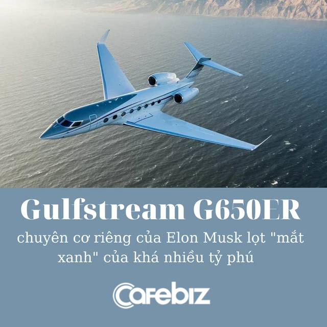 Độ xa xỉ không tưởng bên trong chuyên cơ riêng 70 triệu USD của tỷ phú ở nhà thuê Elon Musk - Ảnh 1. Độ xa xỉ không tưởng bên trong chuyên cơ riêng 70 triệu USD của tỷ phú ở nhà thuê Elon Musk - Ảnh 1.