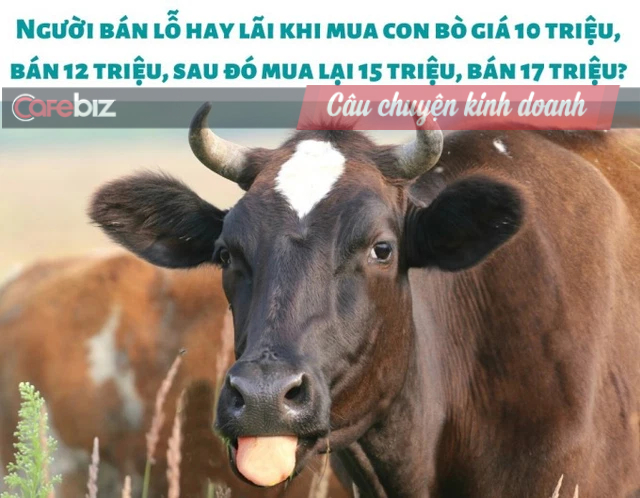 Góc khám phá: Bài toán con bò nổi tiếng trên mạng trở thành đề thi kế toán ở một doanh nghiệp, đã đánh bại 50% ứng viên. Bạn có muốn biết câu trả lời? - Ảnh 1. Góc khám phá: Bài toán con bò nổi tiếng trên mạng trở thành đề thi kế toán ở một doanh nghiệp, đã đánh bại 50% ứng viên. Bạn có muốn biết câu trả lời? - Ảnh 1.