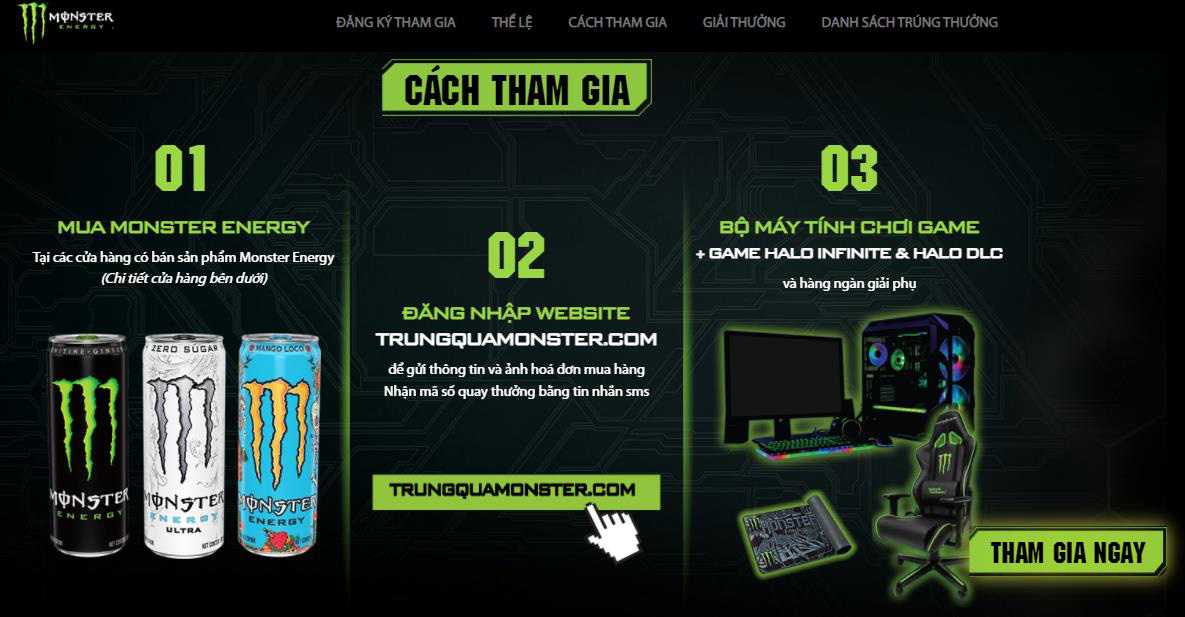 Hàng ngàn quà tặng độc đáo dành cho game thủ từ Monster Energy - Ảnh 2. Hàng ngàn quà tặng độc đáo dành cho game thủ từ Monster Energy - Ảnh 2.