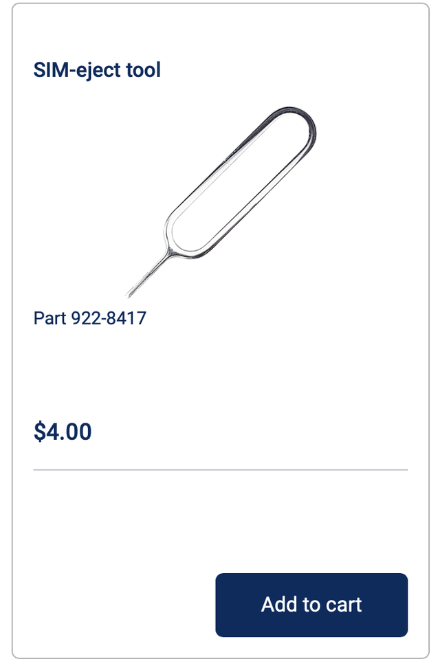 Góc làm giàu không khó: Sau iGiẻ giá 500.000 đồng, Apple tiếp tục bán que chọc SIM giá 100.000 đồng - dân mạng kháo nhau: Tiền đó lên Shoppe mua được lô 500 chiếc - Ảnh 1. Góc làm giàu không khó: Sau iGiẻ giá 500.000 đồng, Apple tiếp tục bán que chọc SIM giá 100.000 đồng - dân mạng kháo nhau: Tiền đó lên Shoppe mua được lô 500 chiếc - Ảnh 1.