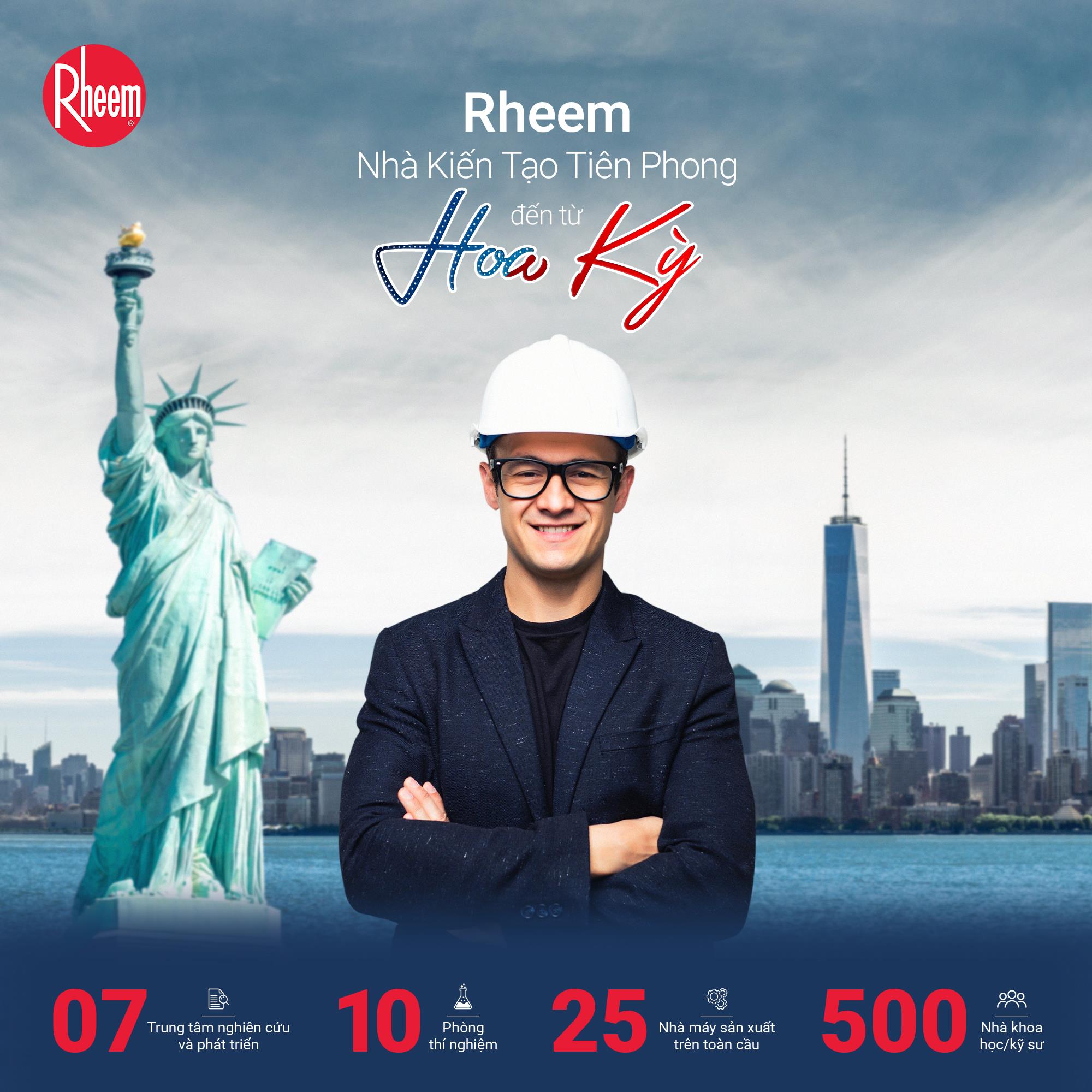 Rheem nhà cung cấp máy nước nóng trực tiếp chính hãng - Ảnh 3. Rheem nhà cung cấp máy nước nóng trực tiếp chính hãng - Ảnh 3.