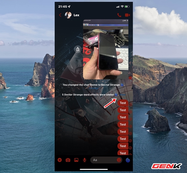 Cách kích hoạt và sử dụng giao diện Doctor Strange 2 trong Facebook Messenger - Ảnh 9. Cách kích hoạt và sử dụng giao diện Doctor Strange 2 trong Facebook Messenger - Ảnh 9.