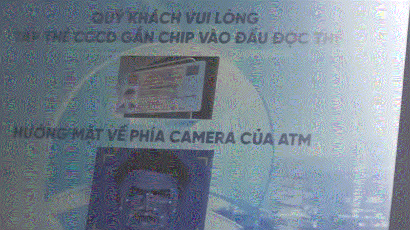 Hướng dẫn rút tiền bằng CCCD gắn chip - Ảnh 3. Hướng dẫn rút tiền bằng CCCD gắn chip - Ảnh 3.