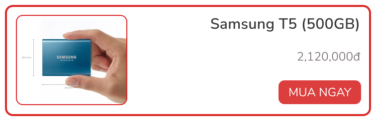 Loạt SSD di động gi&aacute; chỉ từ 990K d&agrave;nh cho những ai lỡ mua m&aacute;y t&iacute;nh dung lượng thấp - Ảnh 2.